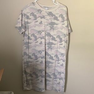 Camo Tshirt Dress